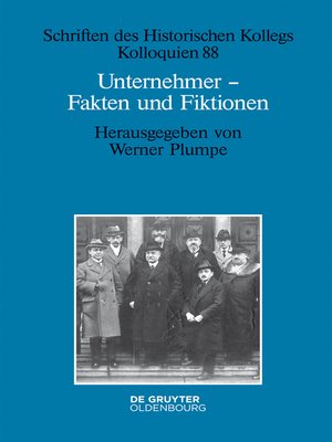 cover image of Unternehmer--Fakten und Fiktionen